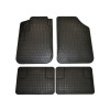 Set covorase auto din cauciuc Mat 2 Universale culoare Negru, presuri BestAutoVest, 4 buc.