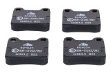 Set placute frana ATE 13.0460-4034.2
