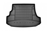Covor de portbagaj din cauciuc Frogum ProLine potrivit pentru Subaru Forester 2002-2008 cu roata de rezerva standard, cu buzunare laterale Performance