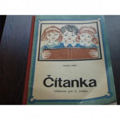 CITIREA CLS. II-A, IN LIMBA SLOVACA - ONDREJ FABRY