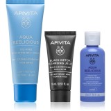 Apivita Aqua Beelicious Hydrating &amp; Refreshing Routine Set set pentru &icirc;ngrijirea tenului pentru luminozitate si hidratare