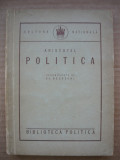 ARISTOTEL - POLITICA - 1924