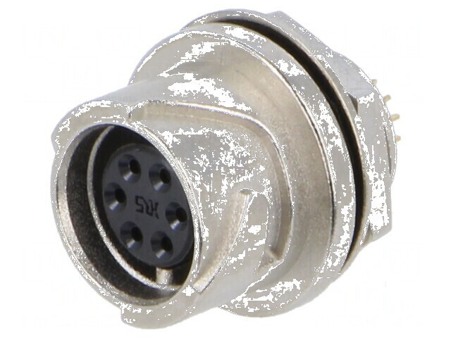 Conector circular LF lipire PIN 6 soclu mamă 2A 300VAC