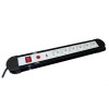 Prelungitor cu protectie la supratensiune elSales ELS-P6P3 , 6 prize , lungime 3 metri , 3500 W , 250 V ,