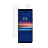 Cumpara ieftin Folie Spate + Laterale Compatibila cu Sony Xperia 5 - AntiSock Ultrarezistenta Autoregenerabila UHD Invizibila, Oem