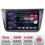 Navigatie Seat Altea 2005-2014 Android radio gps internet 8 core QLED 2K 16+512GB 360 Edotec