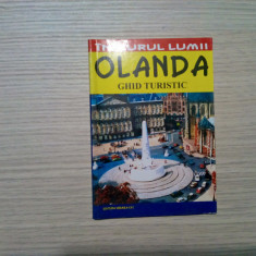 OLANDA - Ghid Turistic - Mircea Cruceru - Editura Vremea, 2004, 95 p.+ harta