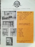 1969 Reclamă Mobila IASI 24 x 17 comunism IGPFL mobilier copii pionier