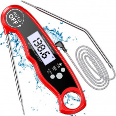 Termometru pentru grătar TMI, termometre pentru carne cu citire instantanee cu s