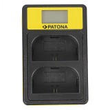 Incarcator Smart Patona USB Dual LCD LP-E6 compatibil Canon 5D II 7D 60D 70D 6D 5D III-141583