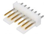 Soclu cablu-placă tată 2,54mm PIN 7 aurit drept, MOLEX