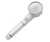 Para Dus Presiune Marita cu Filtru Bumbac, 3 Moduri Jet, Alb, Inox - Efect Masaj &amp; Purificare Apa