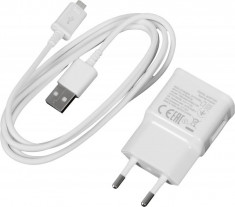 Adaptor priza 5 V MRG L-233, MicroUSB, 2 Ah, Alb C233 foto