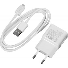 Adaptor priza 5 V MRG L-233, MicroUSB, 2 Ah, Alb C233