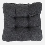 Perna de podea antracit, 40x40 cm, cu memory foam, CMCLASS