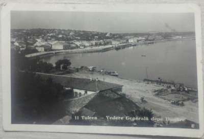 Tulcea, vedere generala de pe Dunare// CP foto