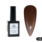 Oja semipermanentă Global Fashion, Gel polish&nbsp;Elite Glow 15&nbsp;ml,&nbsp;108