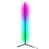 Cumpara ieftin Lampa ambientala RGB, pentru atmosfera, control prin aplicatie si telecomanda, inaltime maxima 150 cm