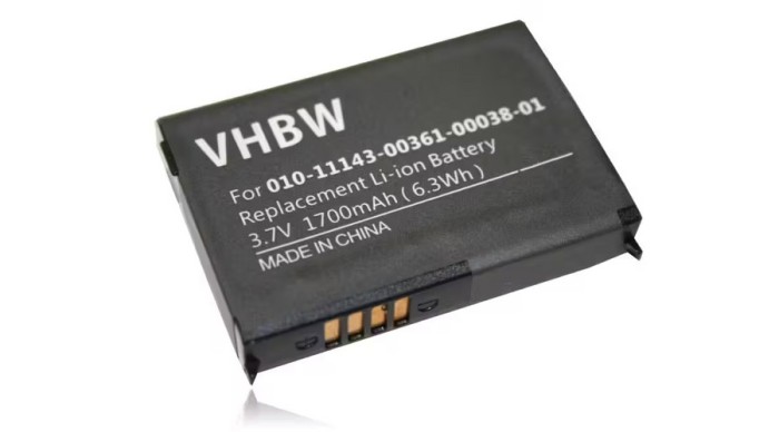 &Icirc;nlocuire baterie GPS VHBW pentru Garmin 361-00038-01, 010-11143-00 - 1700mAh, 3.7V