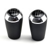 Nuca Schimbator Crom Mazda 3 5 6 CX-7 MX-5 RX8 Negru Piele Filet 5/6 Viteze Italia