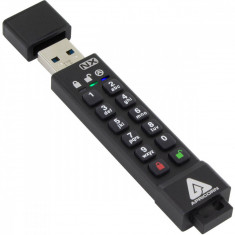 Memorie USB Apricorn Aegis 32GB Secure Key 3XN USB 3.2 Black foto