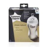 Set 2 biberoane tetină silicon Closer to Nature, +3 luni, 2x340 ml, 42262071, Tomme Tippee, Tommee Tippee