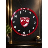 Cumpara ieftin Ceas de perete personalizat cu nume și sigla echipei favorite &ndash; 40 cm