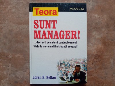 SUNT MANAGER - Loren B. Belker, 2002 foto