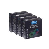 Set 4 x Prezervative Durex Extended Pleasure 3/Set