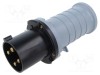 Conector AMPHENOL IP&amp;S 63A mufă tată alimentare AC trifazate 4 pini IP44