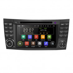 Navigatie Auto Multimedia cu GPS Mercedes E Class W211, CLS W219, Android 10, 2GB RAM + 16GB ROM, Internet, 4G, Youtube, Waze, Wi-Fi, USB, Bluetooth, foto