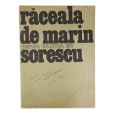 &bdquo;Răceala&rdquo; de Marin Sorescu, revistă cu dedicația dramaturgului pentru Dinu Cernescu, 1977