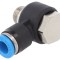 Racord Push-In la 90&deg; Filetat 0.95-6 Bar