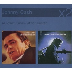 CD 2XCD Johnny Cash &lrm;&ndash; At Folsom Prison / At San Quentin (EX)