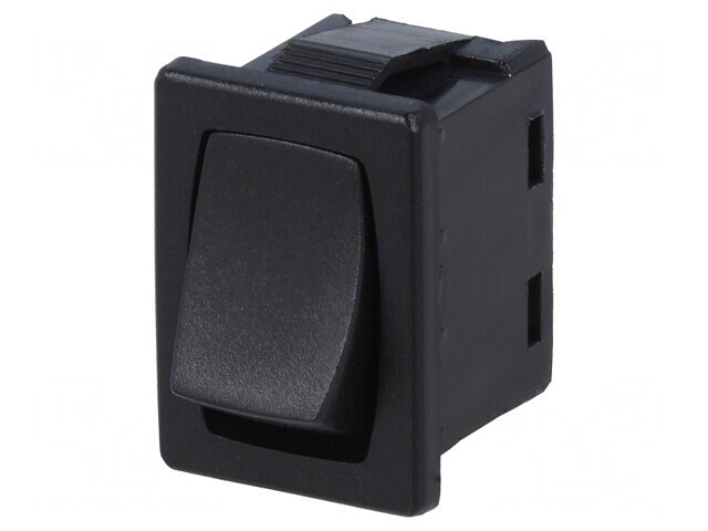 &Icirc;ntrerupător Basculant ON-OFF 6A/250V Negru
