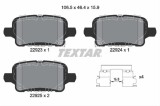 Set placute frana TEXTAR 2292301
