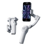 Stabilizator Inteligent de Mana ambrasmart, cu Tehnologie Anti-Shake pe 3 Axe, Recunoastere Inteligenta a Fetei, Portabil si Pliabil, Pentru Android s