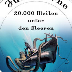 20.000 Meilen unter den Meeren (Roman) - mit Illustrationen