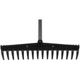 Grebla 16/32 dinti, coada telescopica aluminiu,45cmx115cm