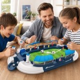 Masa de fotbal cu 8 figurine, 70,5x35,8x11,8 cm, albastru, CMCLASS