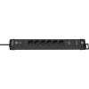 Prelungitor Brennenstuhl Premium-Line, 2xUSB 3100 mA, Power Delivery 1xUSB-C 18W, 6 prize, buton On/Off, cablu H05VV-F 3G1.5 , 3m