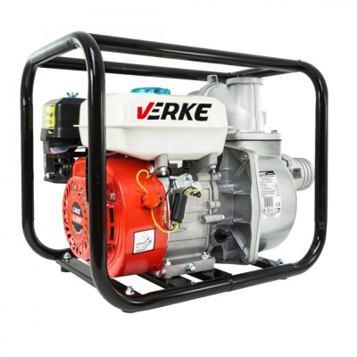 Motopompa pe benzina cu motor in 4 timpi 3&amp;quot; tol 6.5 CP, Verke foto