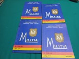BULETINUL MILIȚIA* &Icirc;N AJUTORUL PREGĂTIRII DE SPECIALITATE * NR. 1-4* 1986 *AN COMPLET * 2 3 3