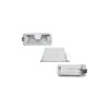 Lampa numar FORD MONDEO (BA7), 03.2007-02.2015, EU, spate, partea stanga=dreapta, gri;