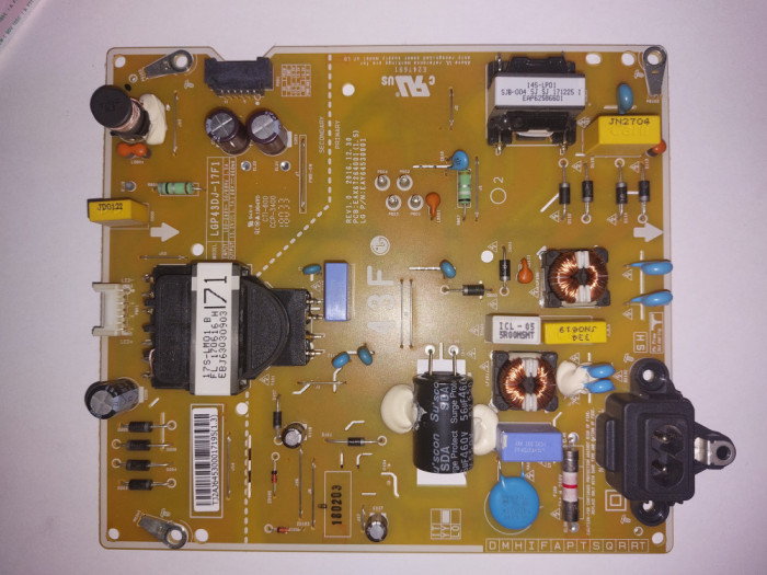 Sursa alimentare tv LG 43LJ594V LGP43DJ-17F1 EAY6453C001