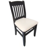 Scaun de living si bucatarie, lemn masiv fag, Bogdan, tapitat cu stofa, 120 kg, 88,5x46x42cm, Nuc