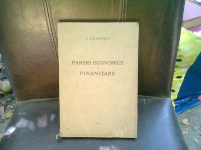 PARERI ECONOMICE SI FINANCIARE - C. GAROFLID foto