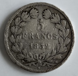 Moneda Franta - 5 Francs 1832 - W - Lille - Argint, Europa