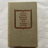 Al. Piru - Istoria literaturii romane de la inceput pina azi - 1981