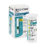 Cumpara ieftin Teste pentru glicemie Accu Check Active, Roche, 50 buc.